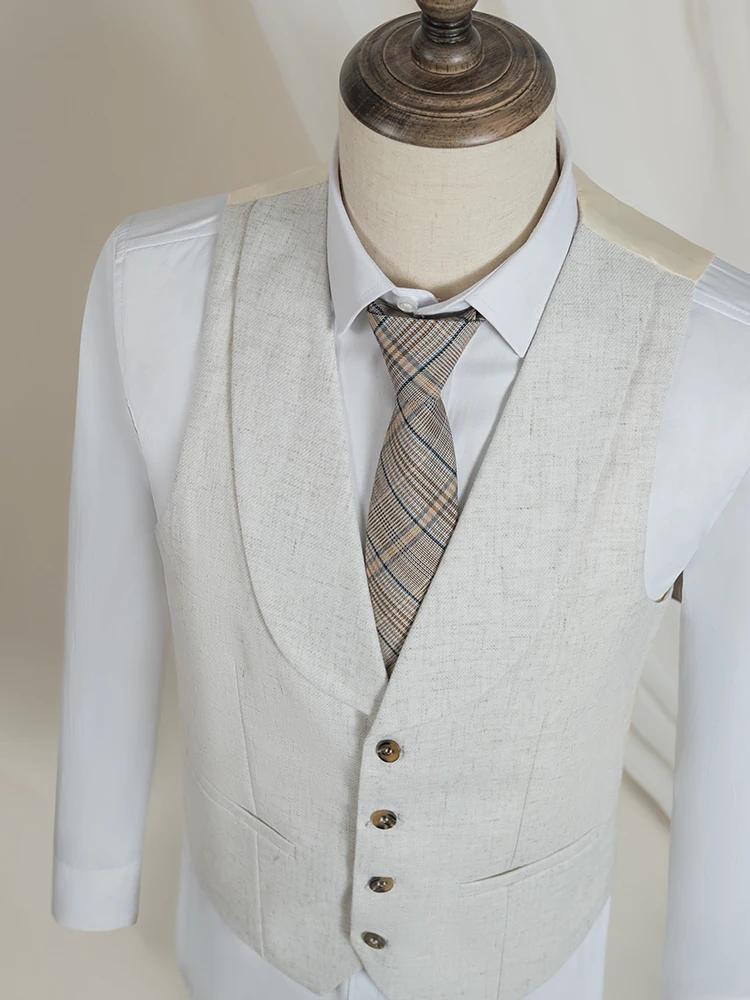 Costumes beiges pour homme