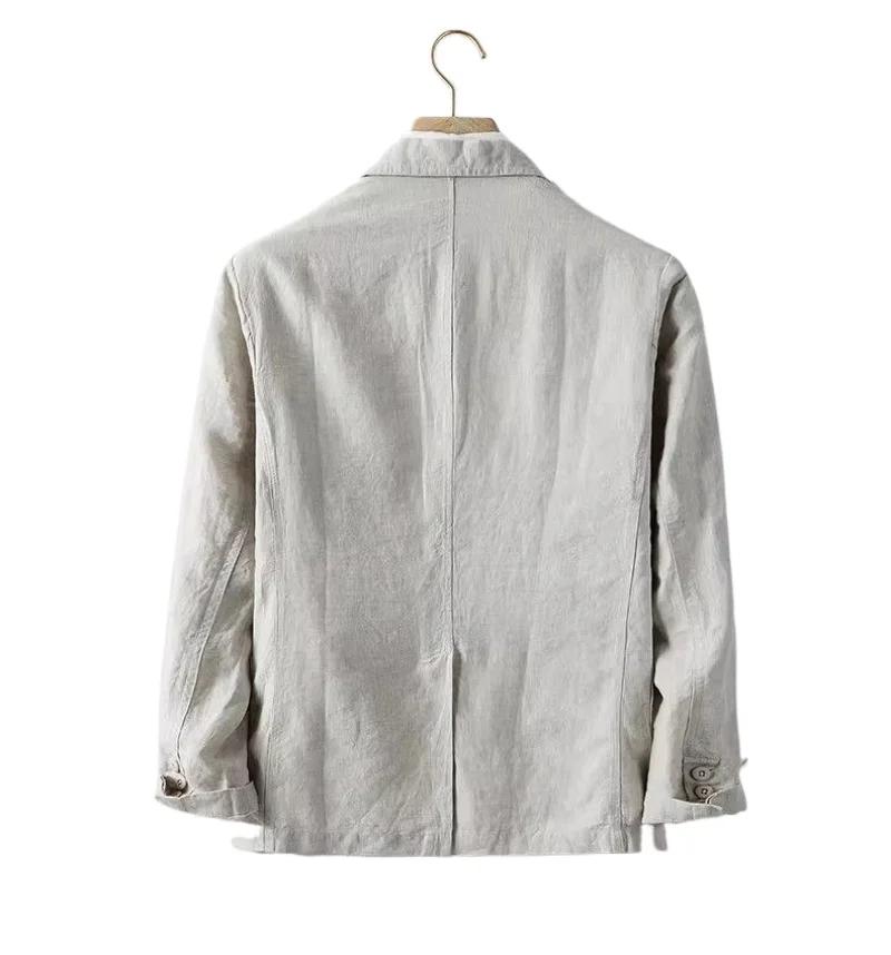 Blazer en lin anti-UV - Blazer respirant et confortable pour homme