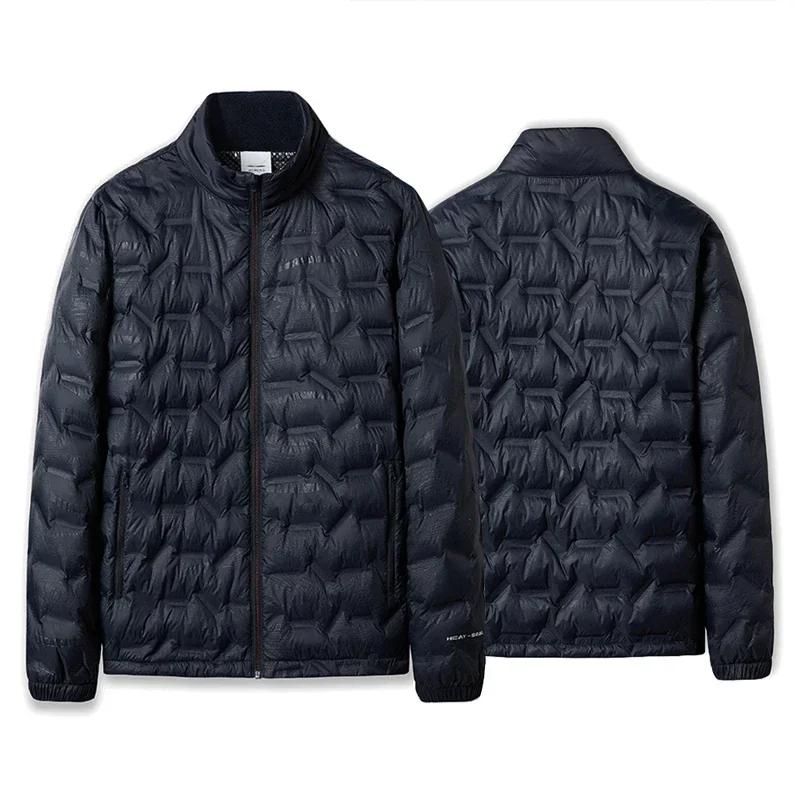 Doudoune d'hiver pour hommes – 80% duvet de canard blanc
