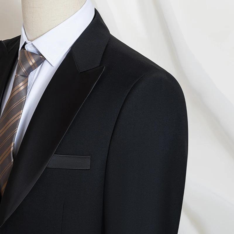 Costume homme 2 pièces noir slim fit