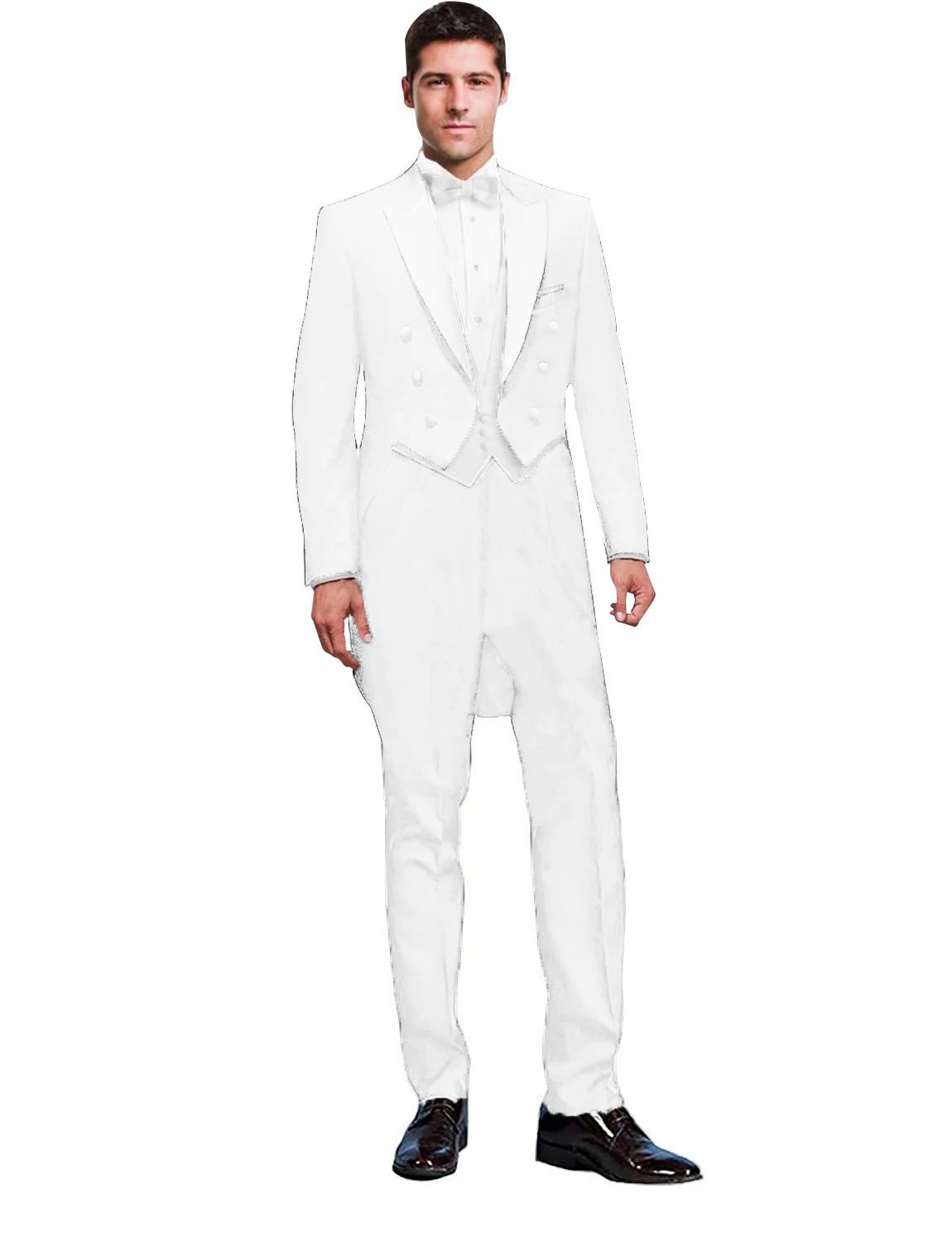 Costume 3 pièces noir pour hommes