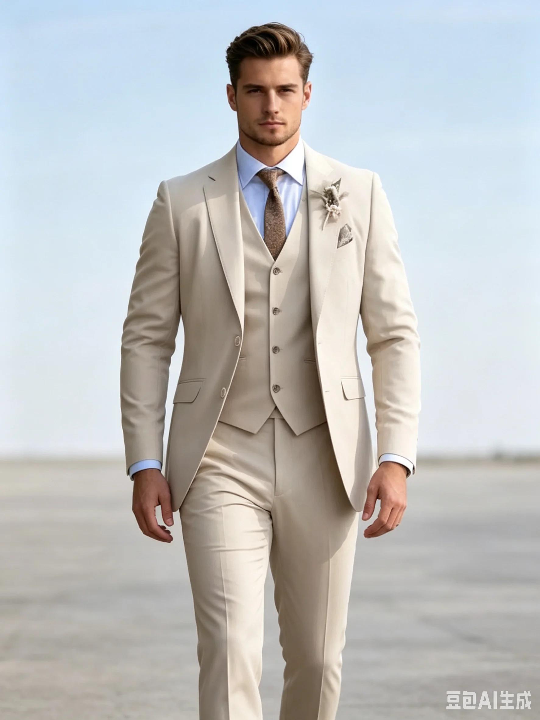 Costume homme bleu marine de haute qualité
