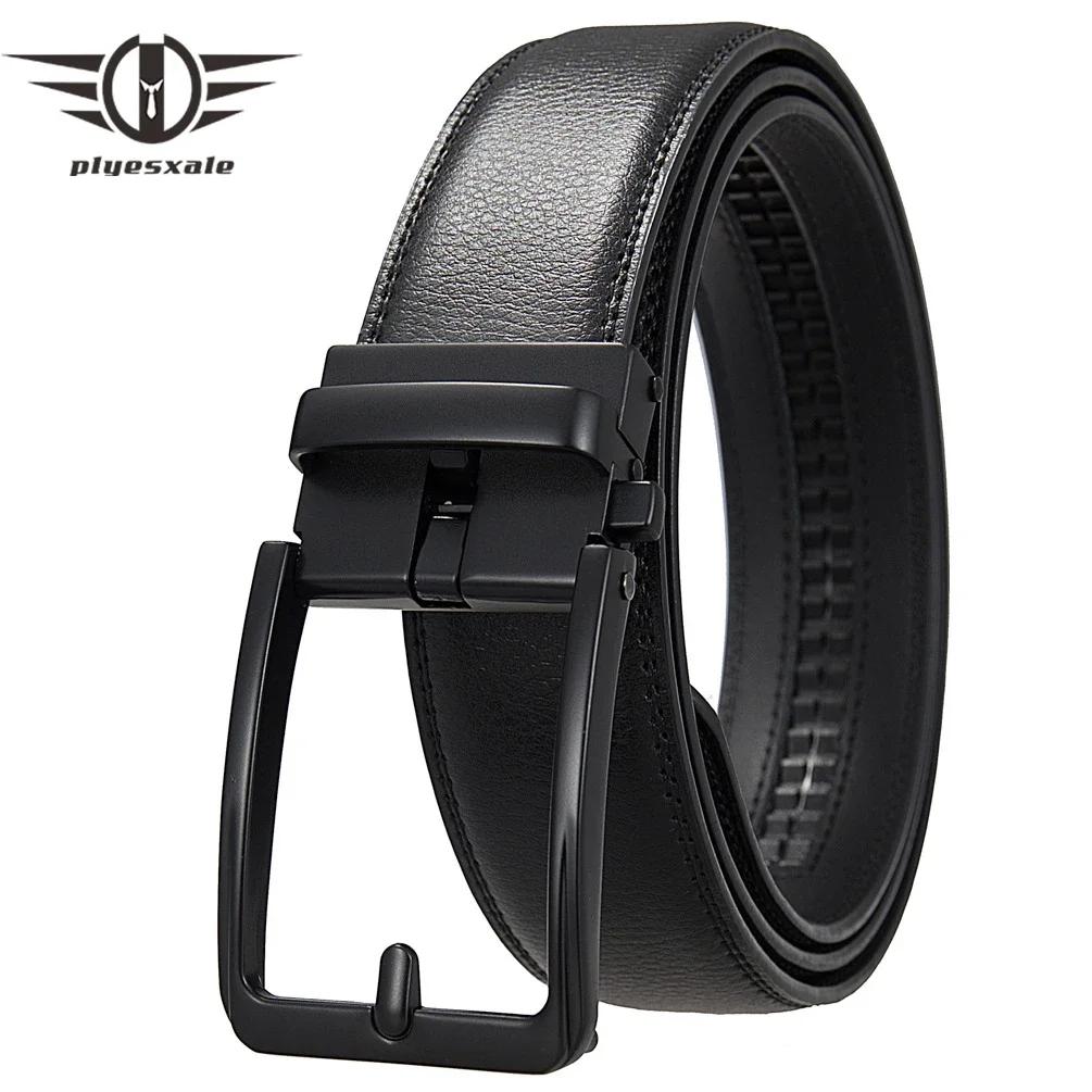 Top qualité hommes ceintures noires de luxe réglable en cuir véritable marron ceinture