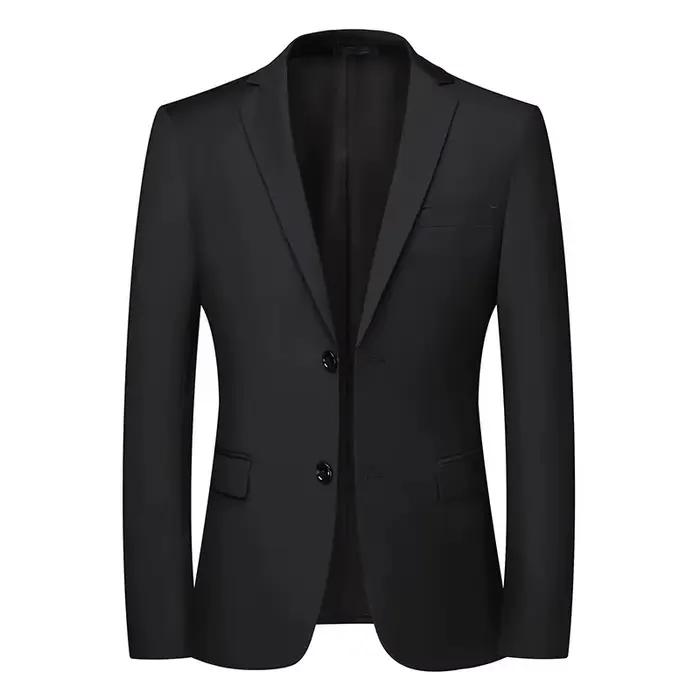 Ensemble de costume décontracté pour homme, deux pièces, coupe ajustée, style coréen, pour affaires,