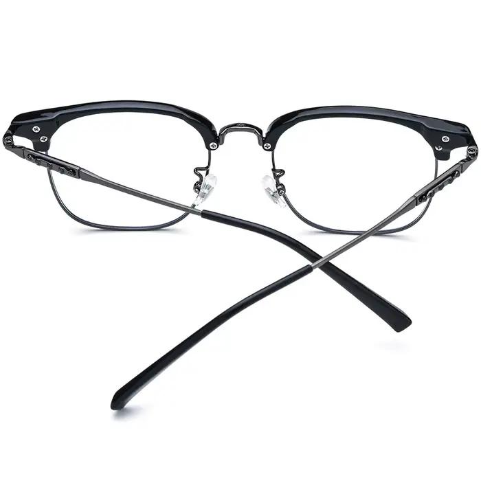 NIANZHEN alliage de titane lunettes cadre hommes carré marque Design lunettes femmes ultraléger rétr