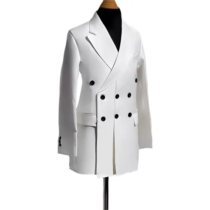 Blazer pour hommes, veste simple de smoking de mariage