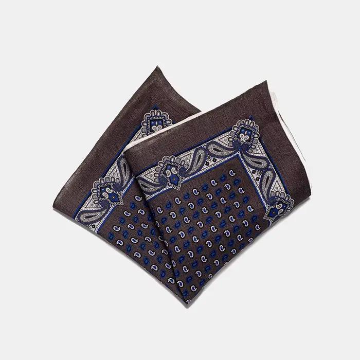 Mouchoir de poche carré pour hommes, costume à la mode