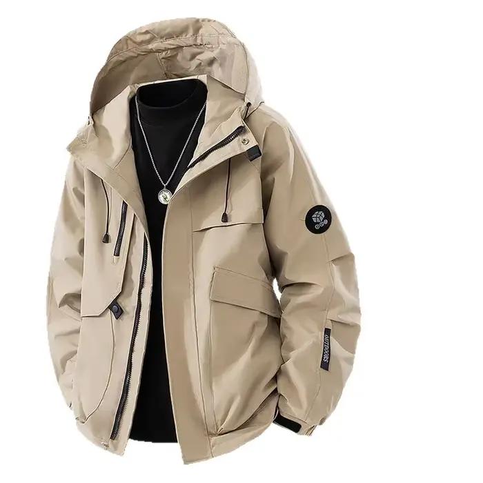 Nouvelle veste imperméable coupe-vent pour homme 2025
