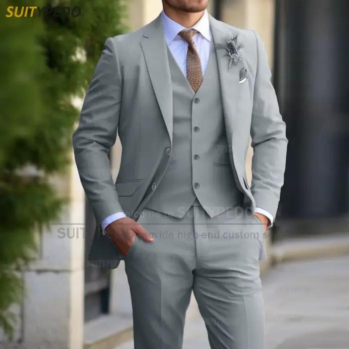 Ensemble de costumes d'affaires pour Banquet formel pour hommes