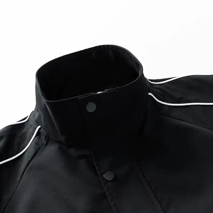 Veste pour homme imperméable à col montant