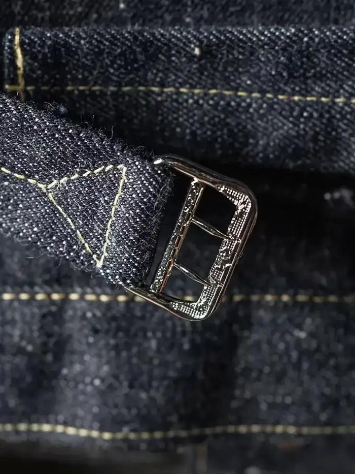 Veste en jean Bronson S506XX Style Safari Robuste et Vintage pour Hommes Occasions Décontractées et Multisaisonnieres