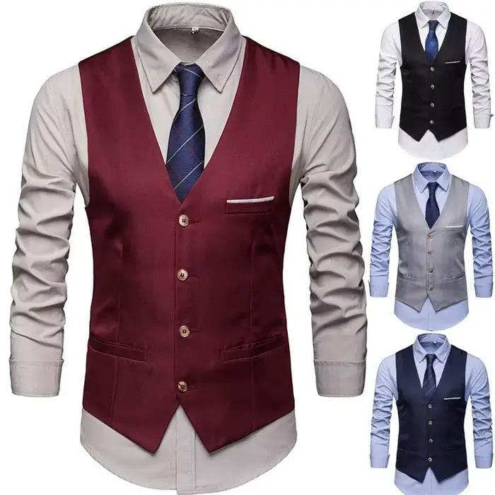 Nouveaux Gilets de Costume Formels pour Hommes 2026 – Style Britannique