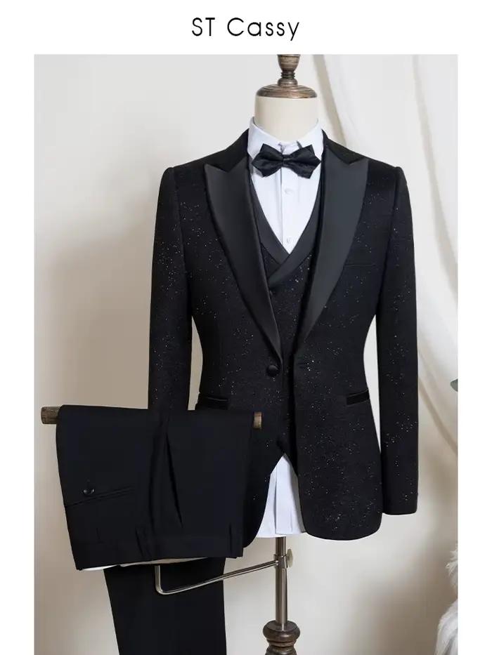 Costumes de mariage turcs de luxe pour le marié