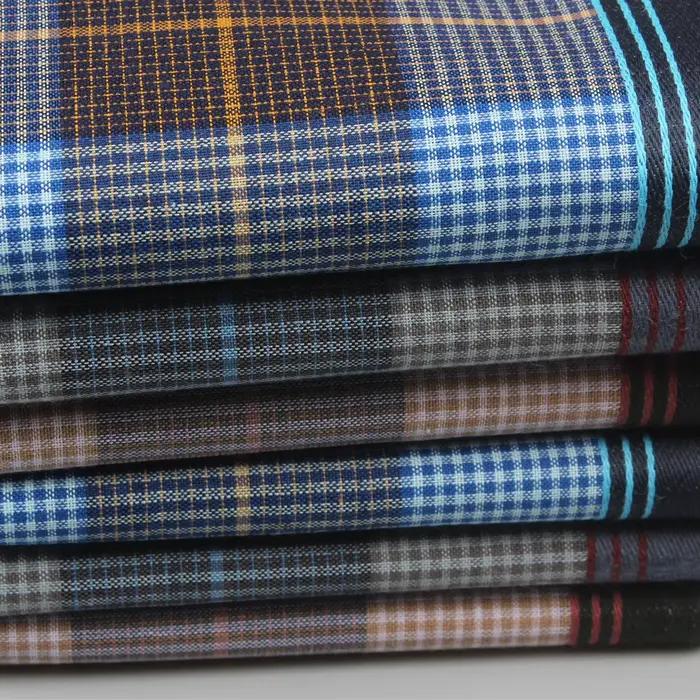 Mouchoirs en tissu rayé pour hommes style élégant et fin multi-couleurs pour homme accessoire mode pour occasions spéciales ou quotidienne