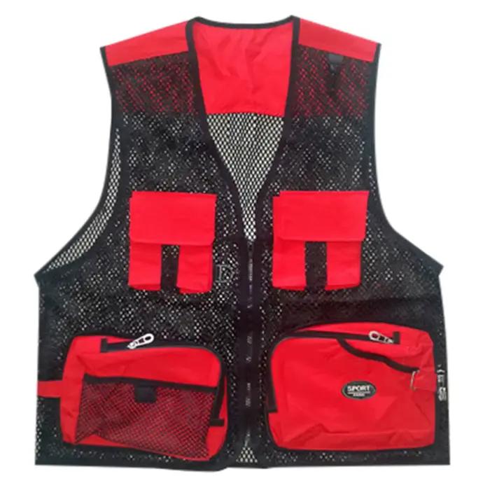 Gilet décontracté homme polyvalent et pratique WHooHoo pour pêche, voyage, photographie et plein air