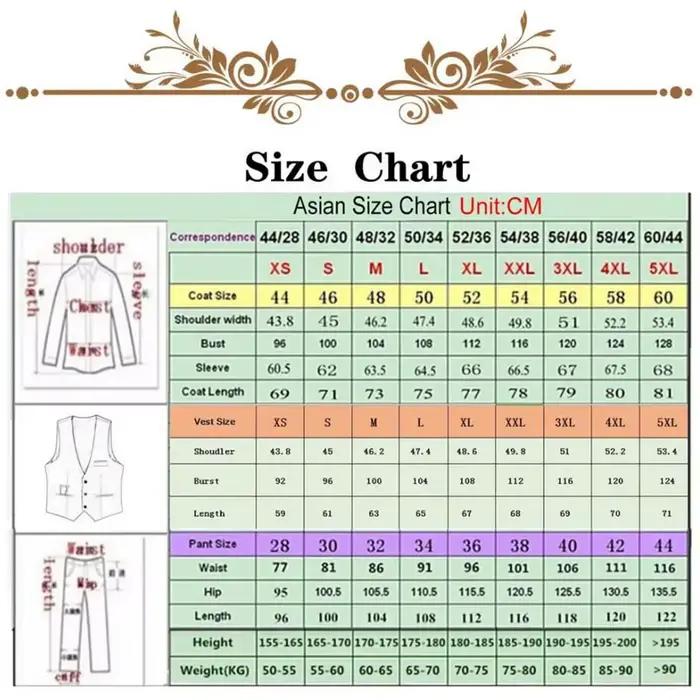 Costume de Mariage de Luxe pour Homme – Veste, Gilet et Pantalon Brodés à la Main – Smoking de Marié Personnalisé Coupe Slim 3 Pièces – Trajes Para Hombre
