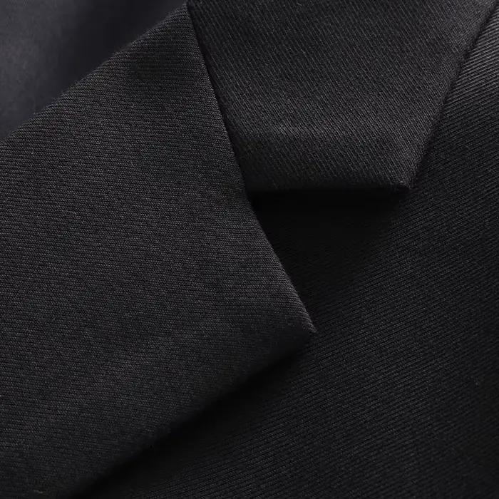 Costume de Mariage Sur Mesure pour Hommes Style Formel Polyestère Noir et Couleurs Variées Occasions Spéciales Témoin