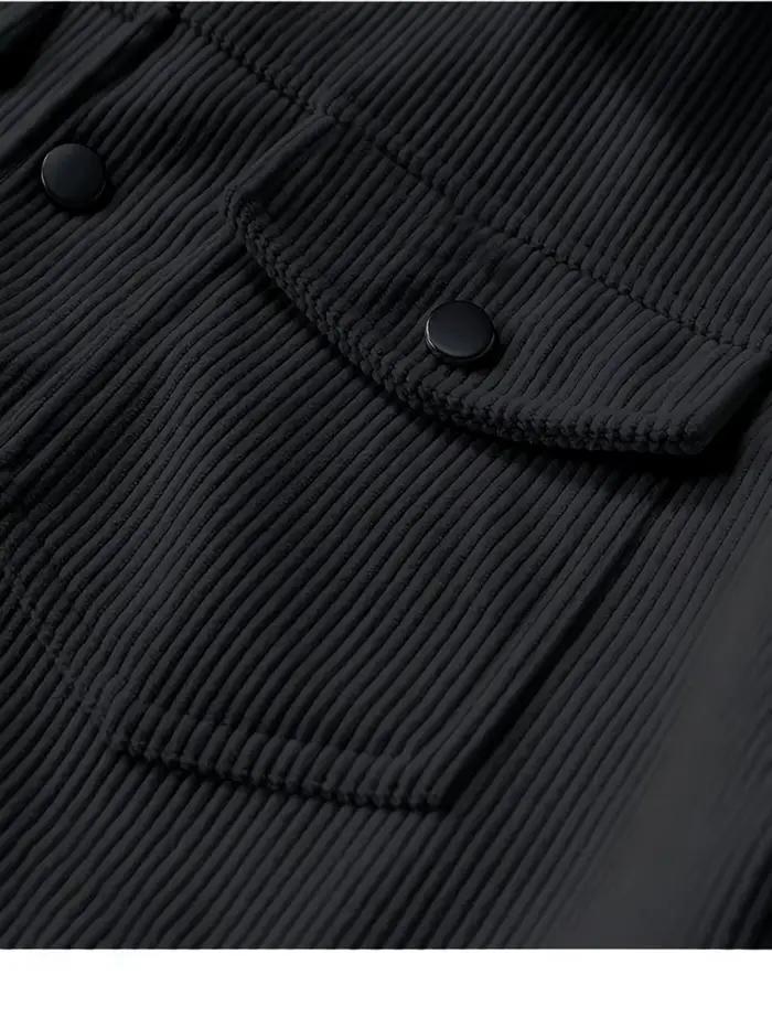 Nouvelle veste en velours côtelé pour homme automne 2025