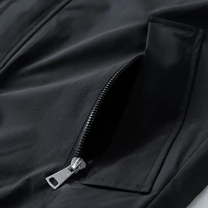 Veste pour homme imperméable à col montant