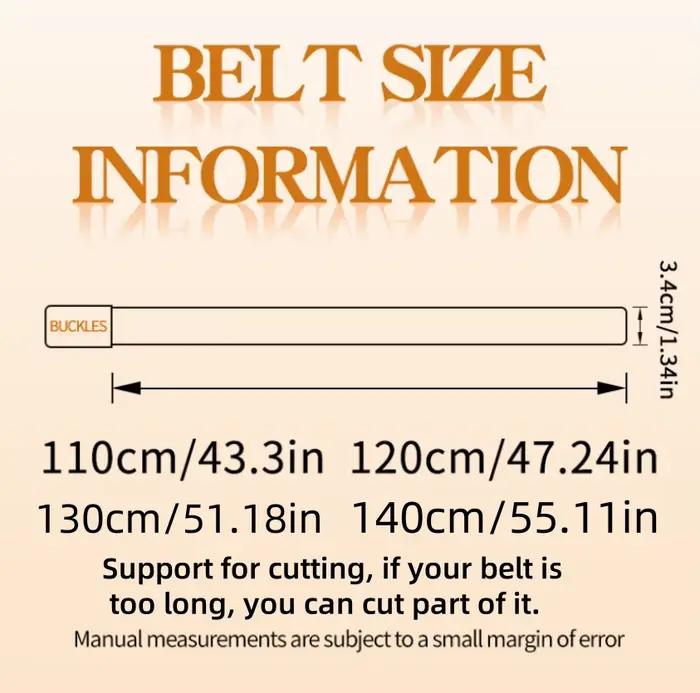 Ceinture de luxe pour hommes