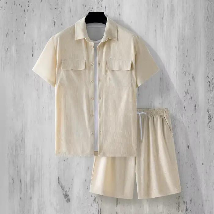 Costume en velours côtelé pour hommes