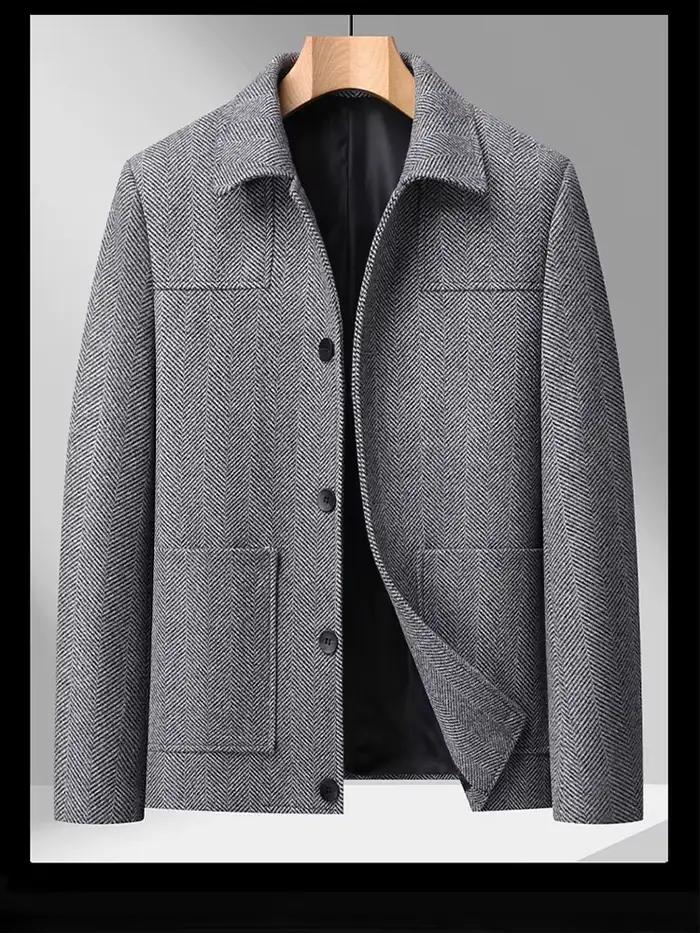 Nouvelle veste homme printemps été 2026 anti plis douce coupe ajustée manteau de mode professionnel idéale pour le quotidien