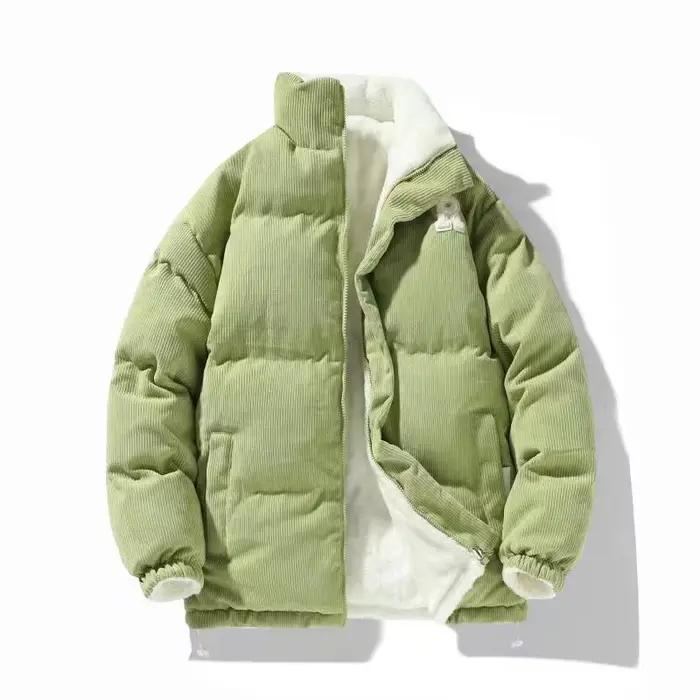 Veste en velours côtelé extérieur pour hommes