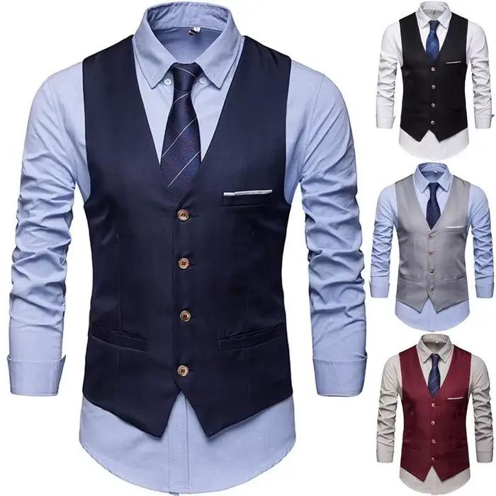 Nouveaux Gilets de Costume Formels pour Hommes 2026 – Style Britannique
