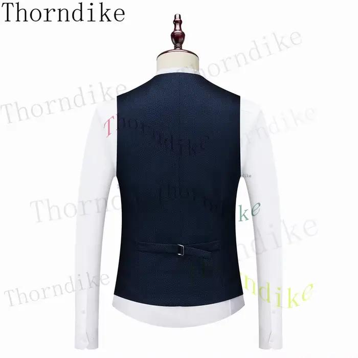 Soit dike-Blazer et pantalon de mariage bleu marine pour hommes
