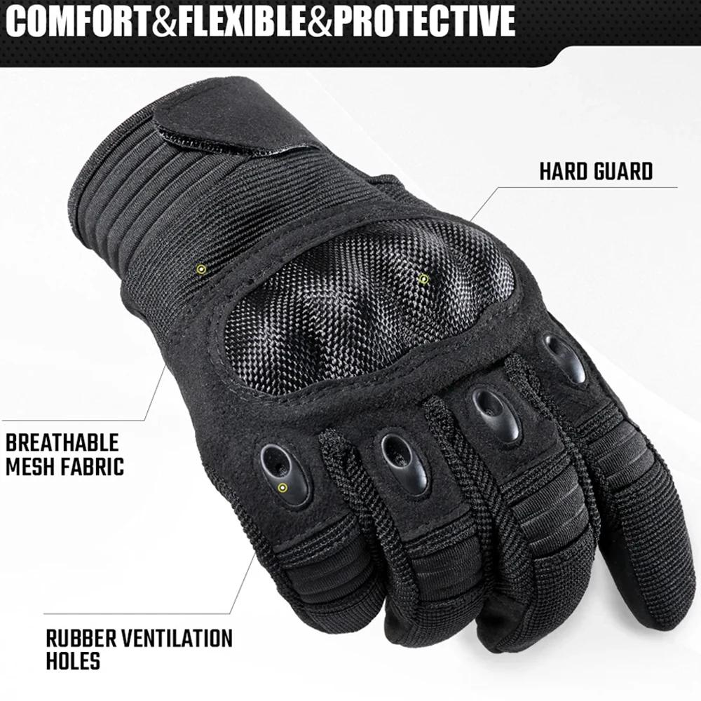 Gants tactiques pour écran tactile pour hommes, pour le cyclisme en plein air, la randonnée, le camp