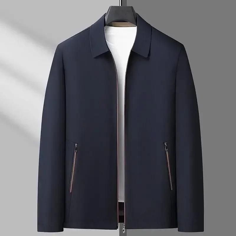 Veste de costume intelligente et décontractée pour hommes, manteaux d'extérieur de haute qualité, ve