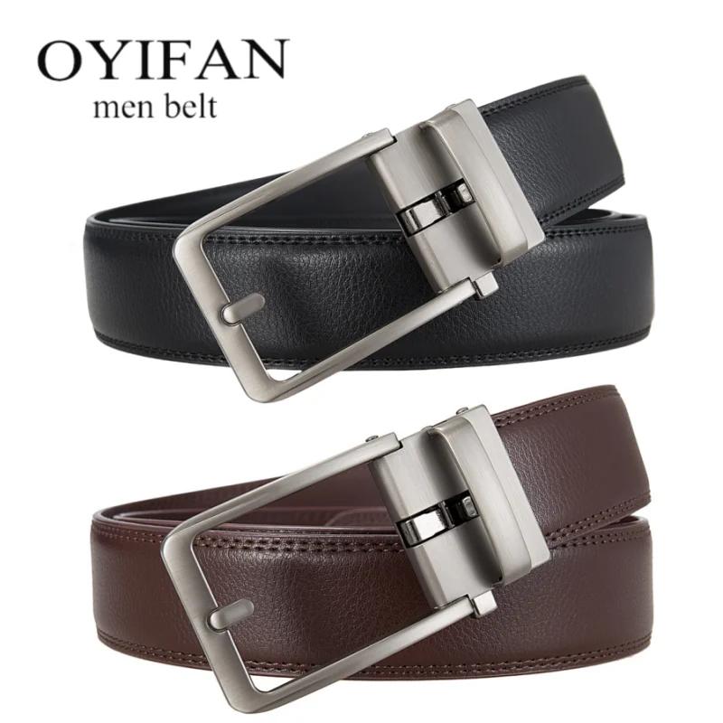 Ceintures pour hommes ceintures à fausse boucle ardillon styles populaires ceintures d'affaires en c
