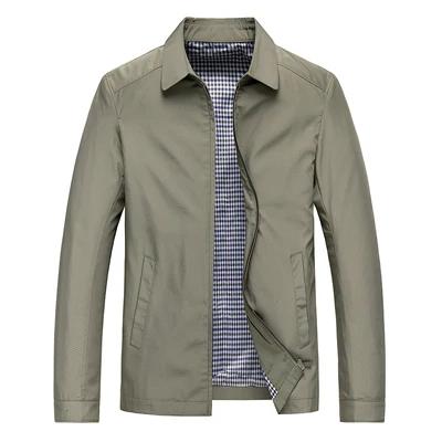 Vestes de printemps légères pour hommes, vestes d'affaires à revers, coupe-vent d'extérieur, vêtemen