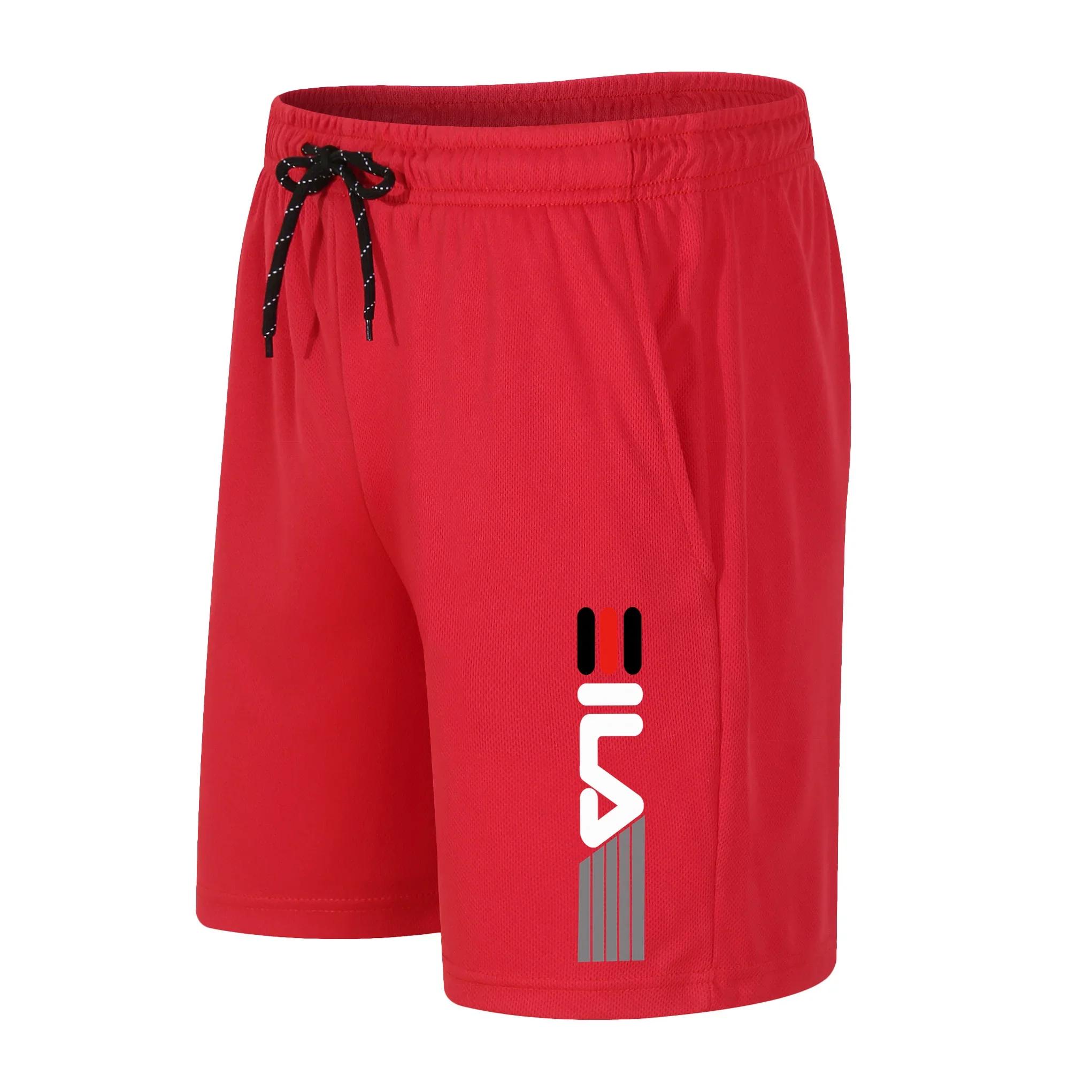 Shorts de course pour hommes, décontractés, respirants, en maille, séchage rapide, pour la randonnée