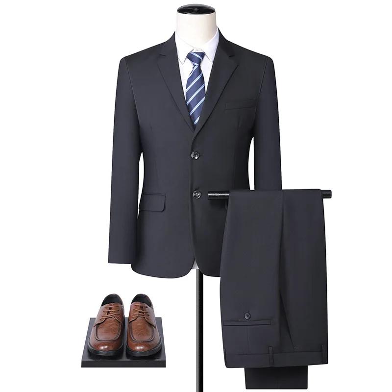 2025 nouveau costume pour hommes ensemble affaires formel hommes et femmes même Style costume ensemb