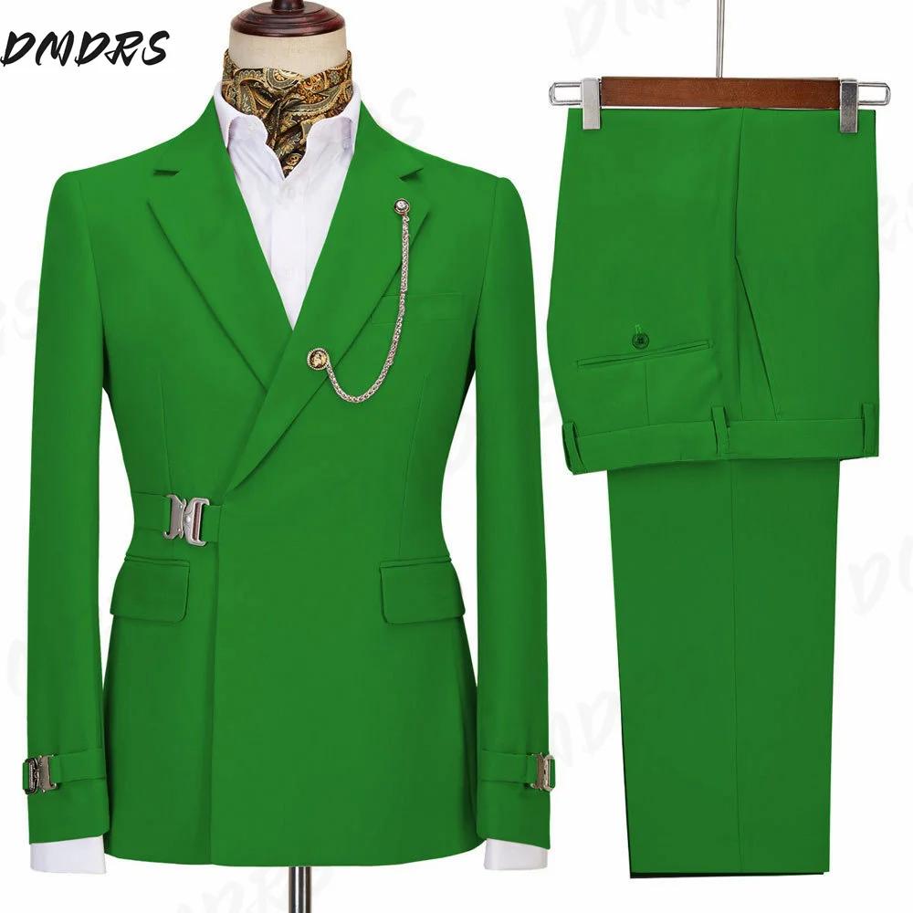 Costumes de Mariage pour Hommes – Ensemble Élégant 2 Pièces : Blazers et Pantalons Formels Classique