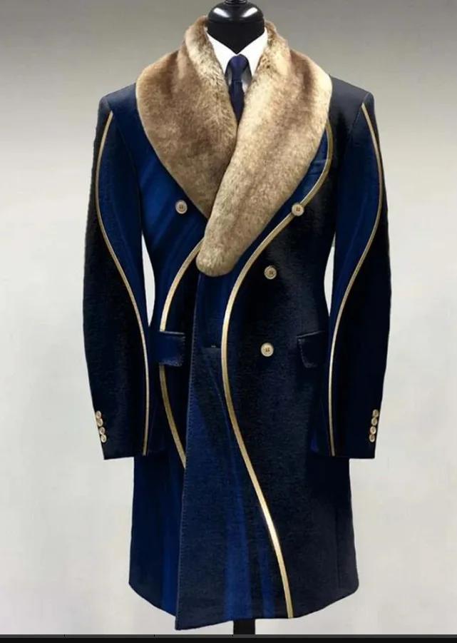 Manteaux en laine pour hommes, personnalisés, européens, américains et automne et hiver, nouveaux ma