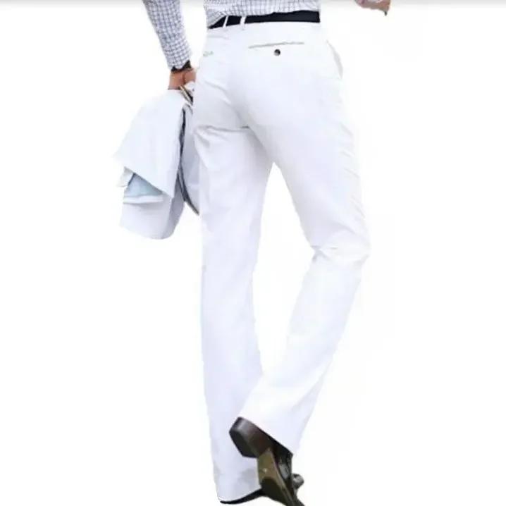 TMurcia FJfor-Costumes Slim Fit pour hommes, pantalons de couture sociale, grande taille, luxe d'aff