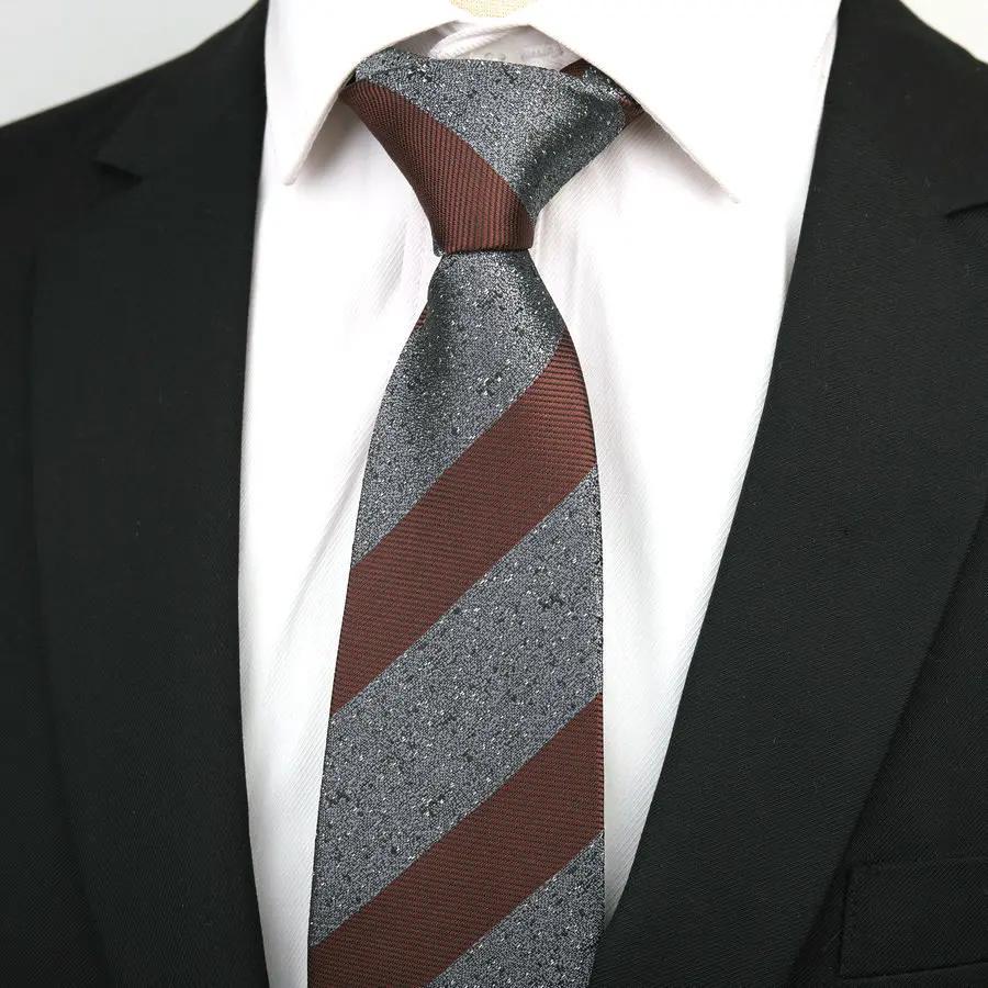 Cravate homme formel affaires à la mode marié mariage costume professionnel chemise cajou rouge noir