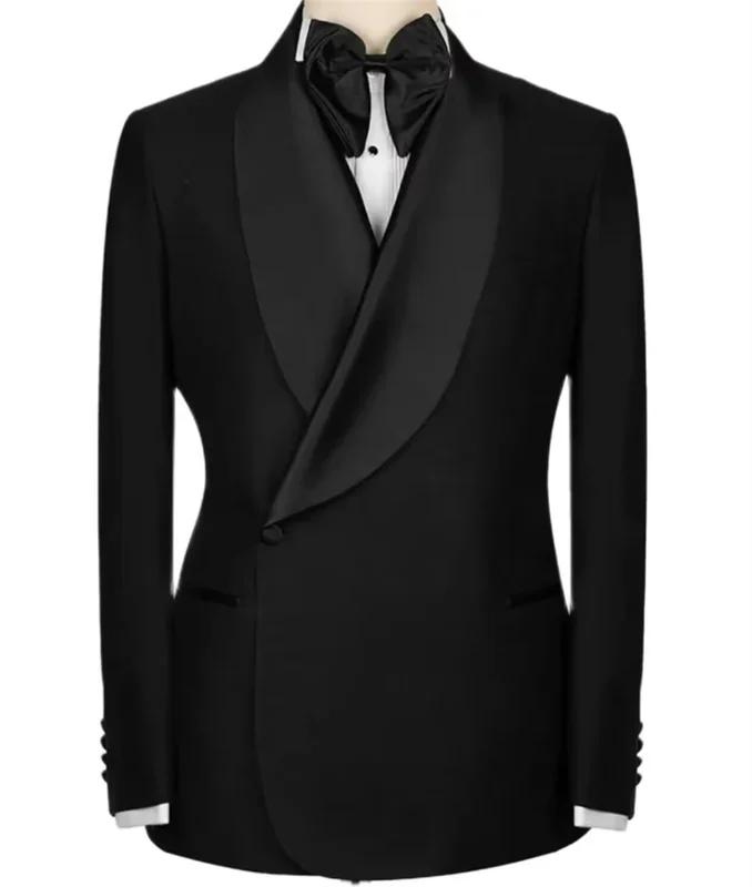 Costume de robe pour hommes, pour banquet de mariage, marié, meilleur homme, costume de performance,