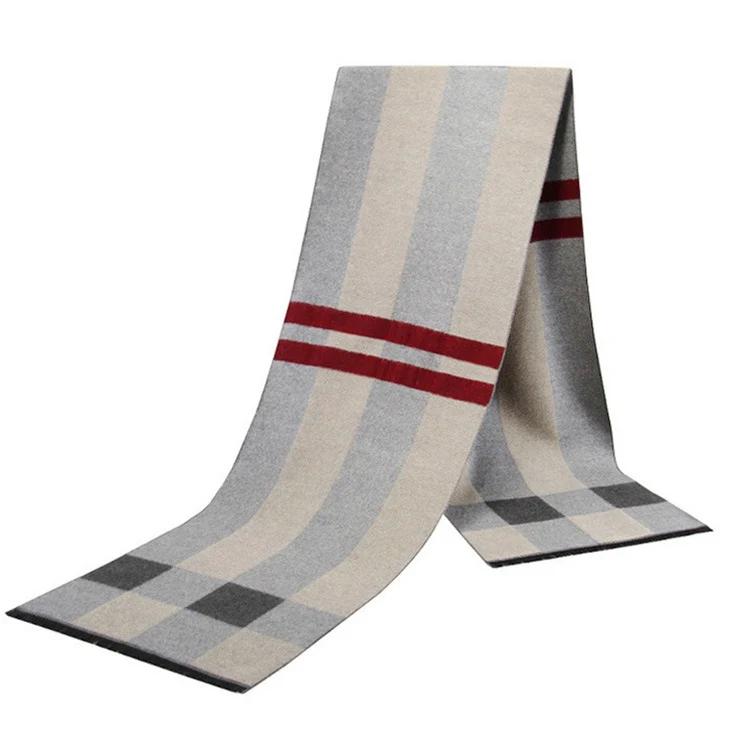 Hommes écharpe pour homme hiver copie cachemire châle marque de luxe écharpe doux garder au chaud en