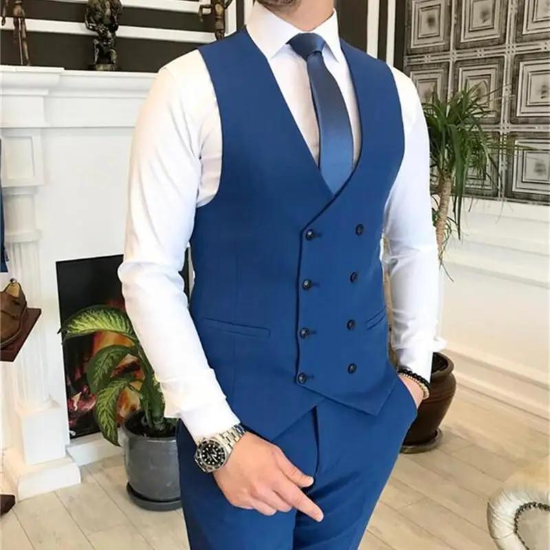 Blazer à Double Boutonnage Bordeaux pour Homme