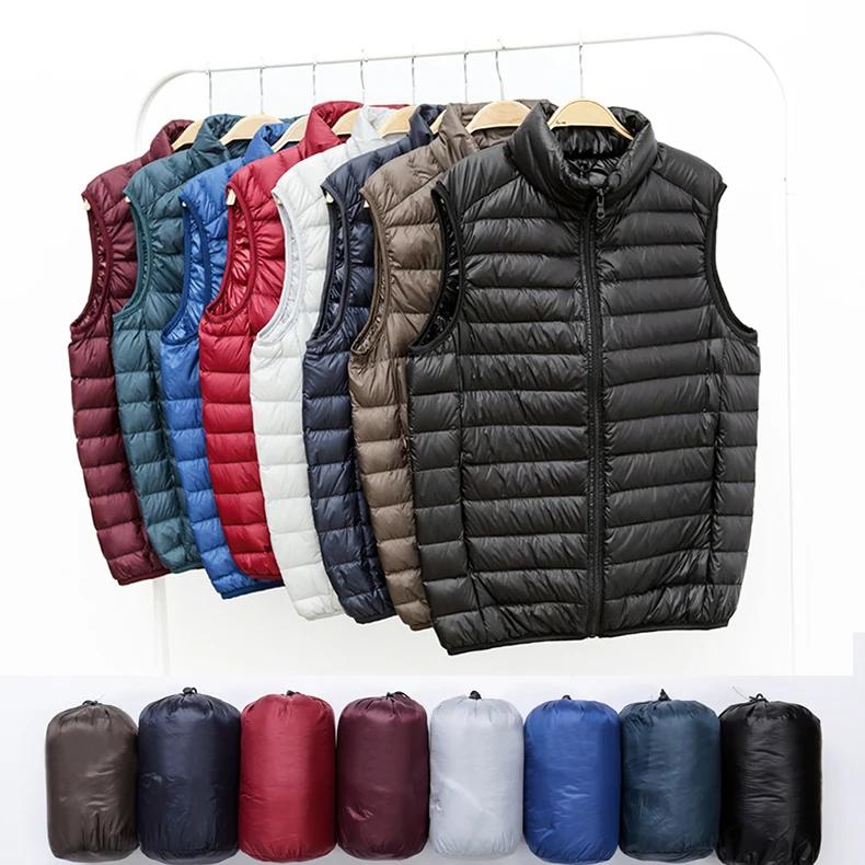 Gilet chaud sans manches pour homme