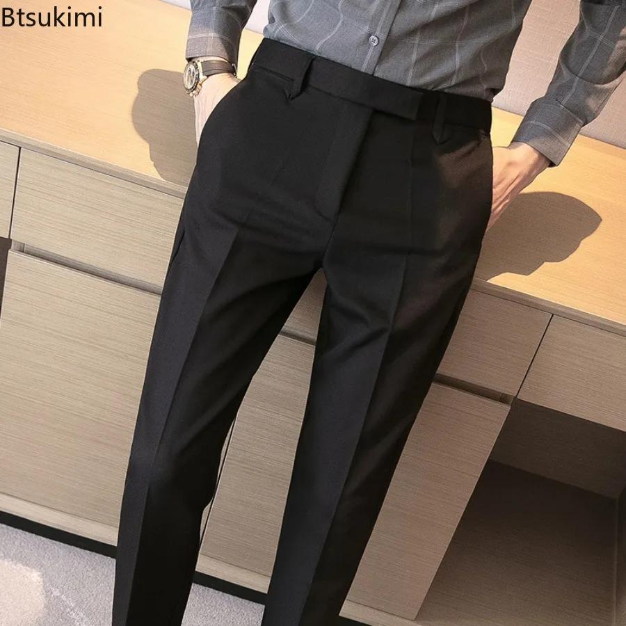 Nouveau pantalon de costume pour homme style britannique