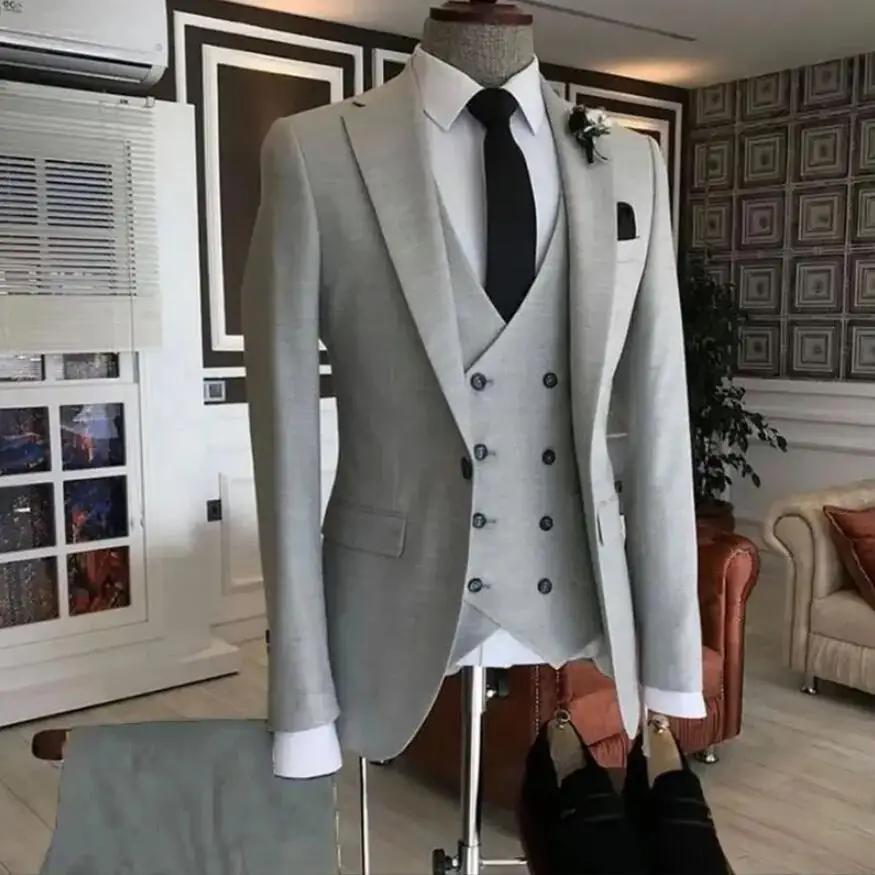 Blazer à Double Boutonnage Bordeaux pour Homme