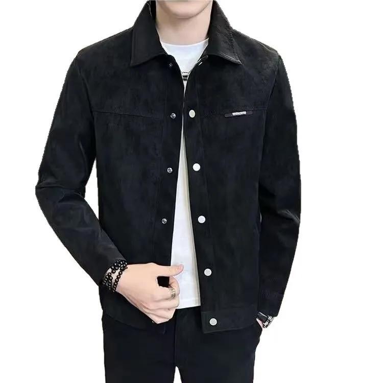 Veste Printemps-Automne Homme 2026 Nouvelle Veste Slim à Revers