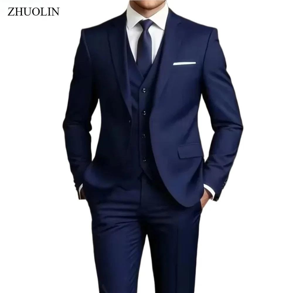 Ensemble de costume 3 pièces pour homme – Blazer