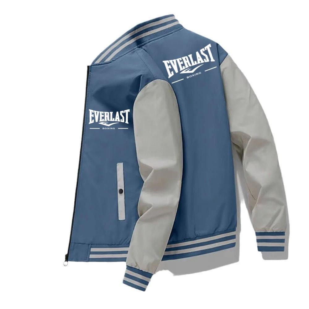 Blouson de baseball classique pour homme Printemps/Été 2026 – Veste décontractée à col montant style bomber léger