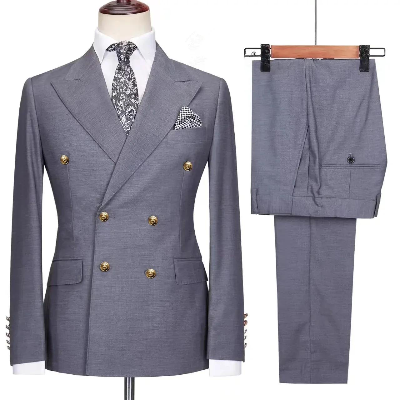 Costume Double boutonnage pour hommes