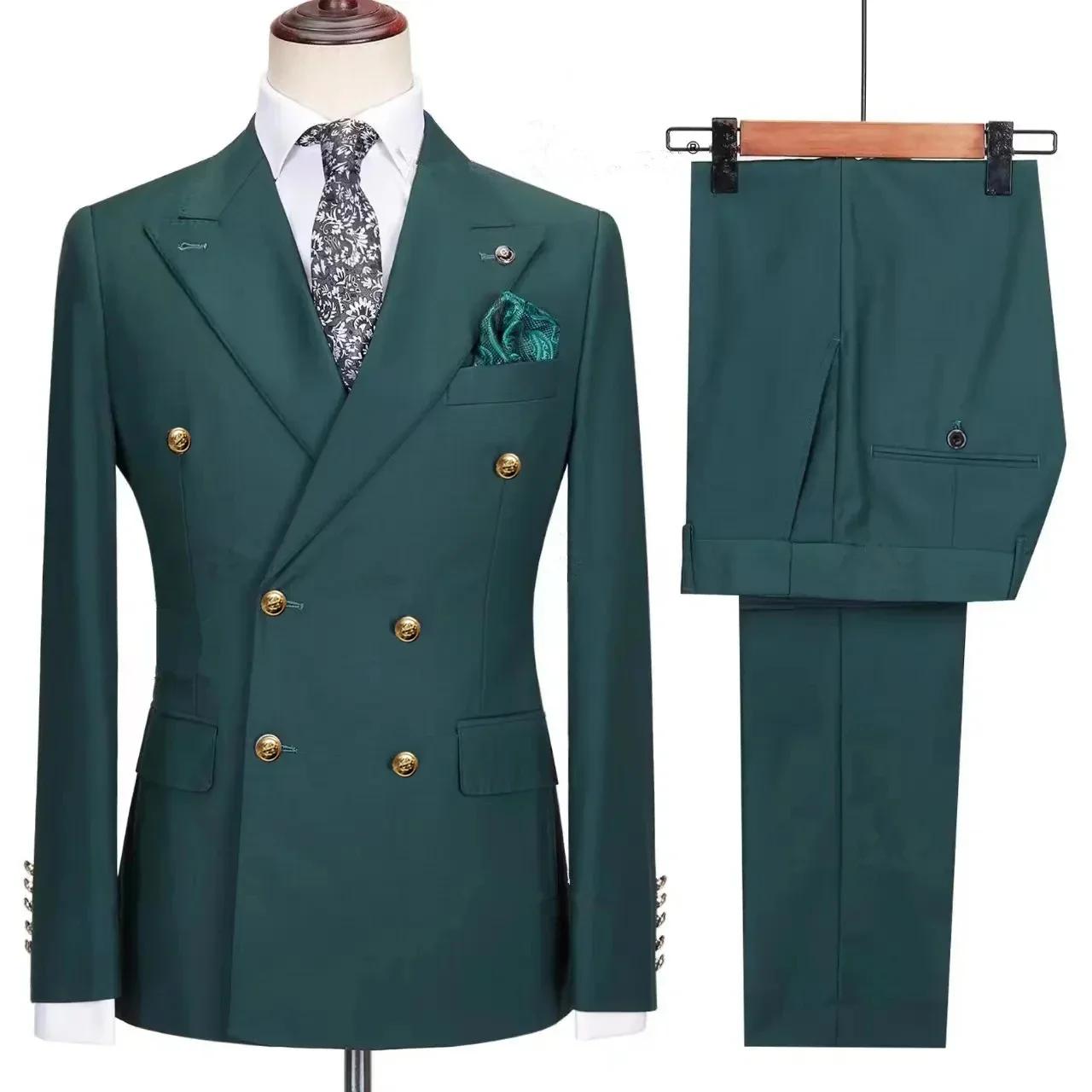Costume 2 pièces bleu Royal pour hommes